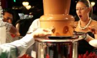 Ooohhh....the chocolate fountain is amazing!