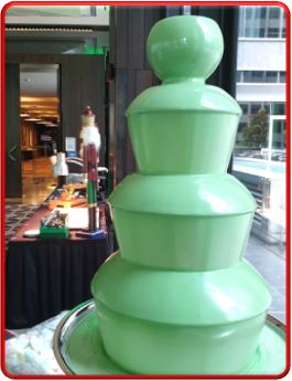 Weddings - Corporate - Birthdays - Parties - Chocolate Fondue Fountain