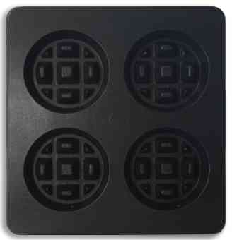 stick waffle plates